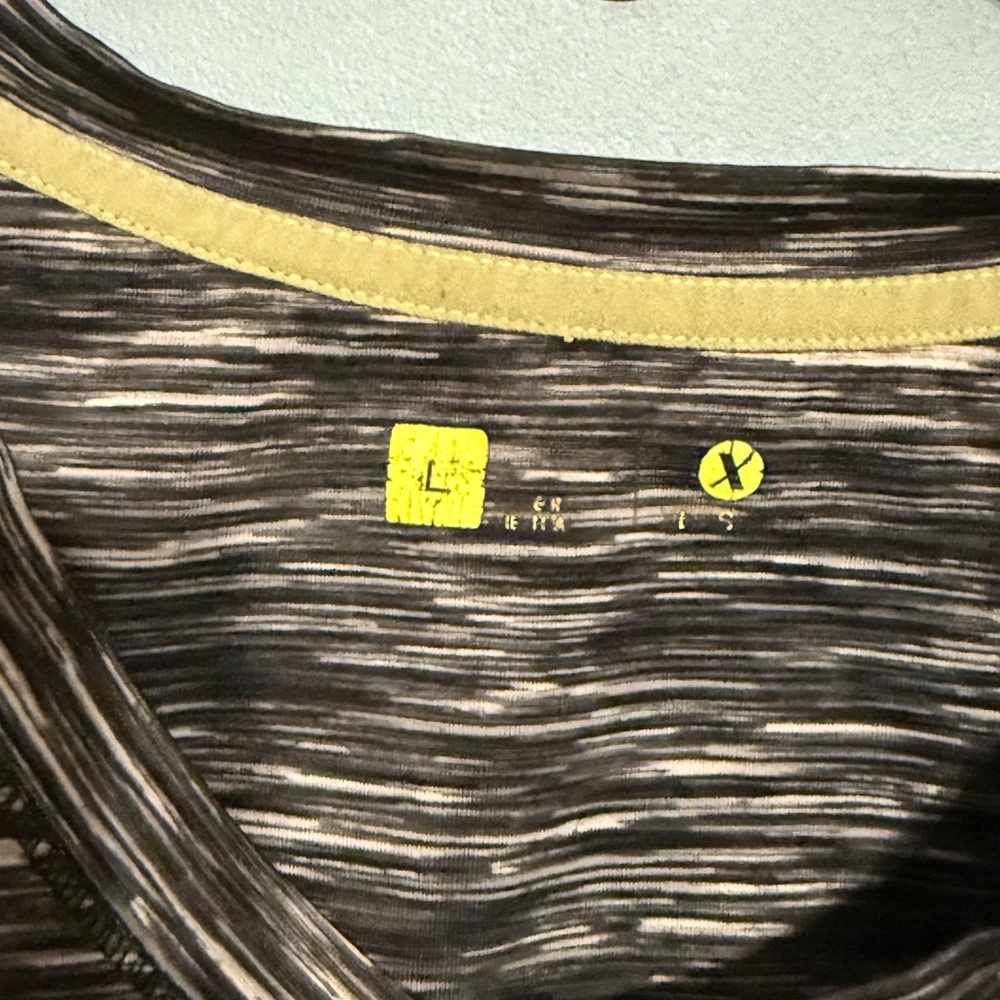 Gray V-Neck Women's Sweatshirt Gently Used - Picture 6 of 16